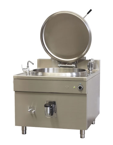 PENTOLA ELETTRICA RISCALDAMENTO INDIRETTO 200 LT CON AUTOCLAVE