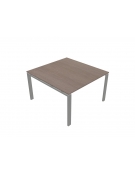 Tavolo riunione quadrato - gamba a U - cm 120x126x72h