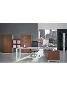 Mobile contenitore medio-alto - anta in legno con serratura sovrapponibile cm 90x45x157h