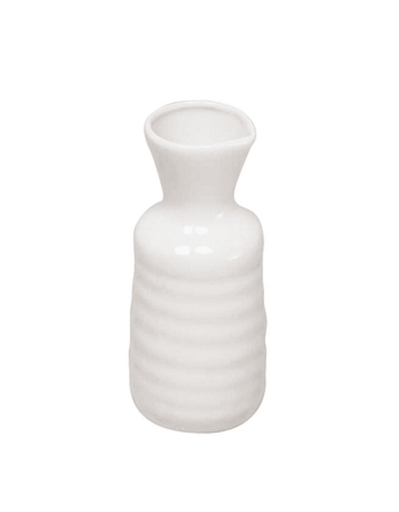 Caraffa sake in porcellana - dimensioni: ø 5,50 cm - h. 17,50 cm - 0,25 lt