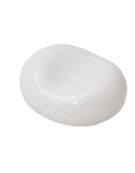 Supporto bacchette cinesi in porcellana - colore bianco - cm  4,50x3,00