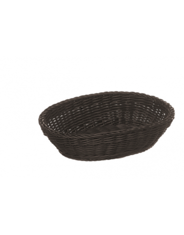 Cesto pane in  Polipropilene cm 25x19X6,50h - colore nero