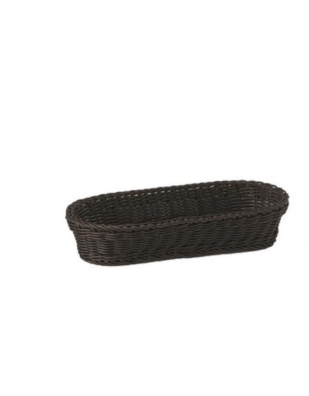 Cesto pane in  Polipropilene cm 28x16X8h - colore nero