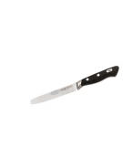 Coltello cucina in acciaio inox con manico POM - cm 11 - colore nero