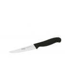 Coltello bistecca in acciaio inox con manico PP - cm 12 - colore nero