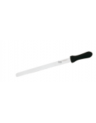 Coltello pasticceria in acciaio inox con manico PP - cm 36 - colore nero o bianco