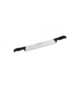 Coltello formaggio in acciaio inox con manico PP - cm 36 - colore nero