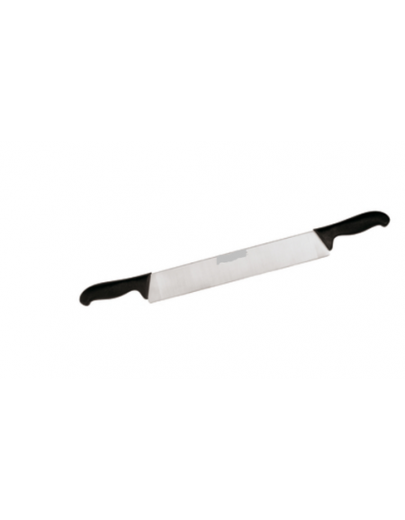 Coltello formaggio in acciaio inox con manico PP - cm 36 - colore nero