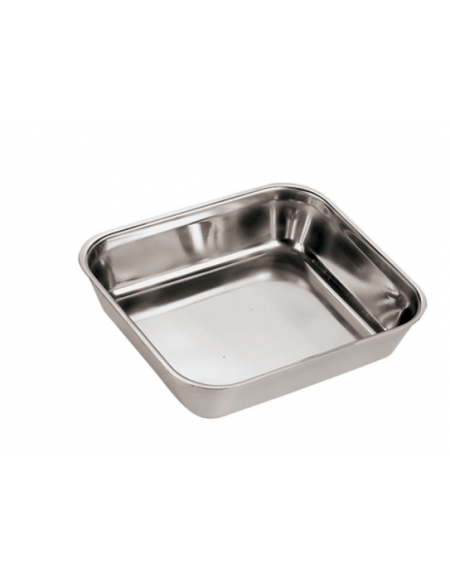 Contenitore con griglia in acciaio inox cm 24,4x21,6x31x5,5h