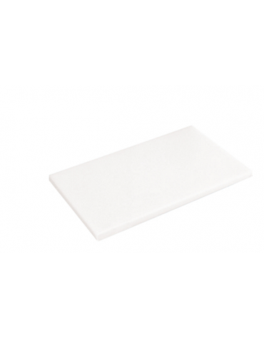 Tagliere in polietilene HD -  GN 1/1 colore bianco -  cm 53x32,5x2h