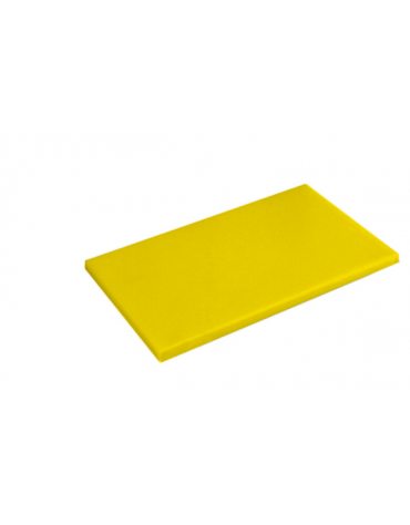 Tagliere in polietilene HD -  GN 1/1 colore giallo -  cm 53x32,5x2h