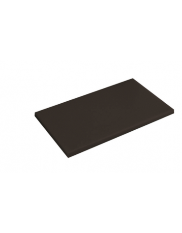 Tagliere in polietilene HD -  GN 1/1 colore nero -  cm 53x32,5x2h