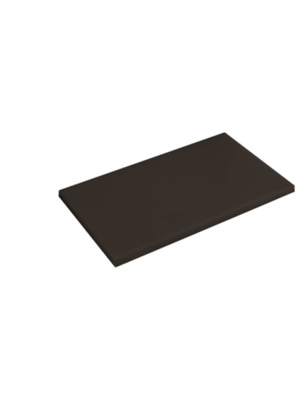 Tagliere in polietilene HD -  GN 1/1 colore nero -  cm 53x32,5x2h