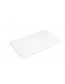 Tagliere in polietilene HD -  colore bianco -  cm 60x40x2h