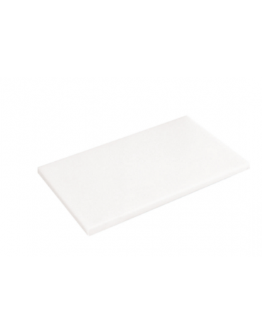 Tagliere in polietilene HD -  colore bianco -  cm 60x40x2h