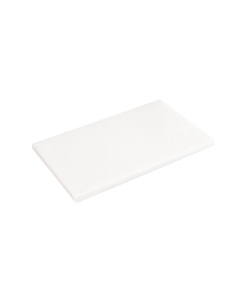 Tagliere in polietilene HD -  colore bianco -  cm 60x40x2h