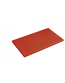 Tagliere in polietilene HD -  colore rosso -  cm 60x40x2h