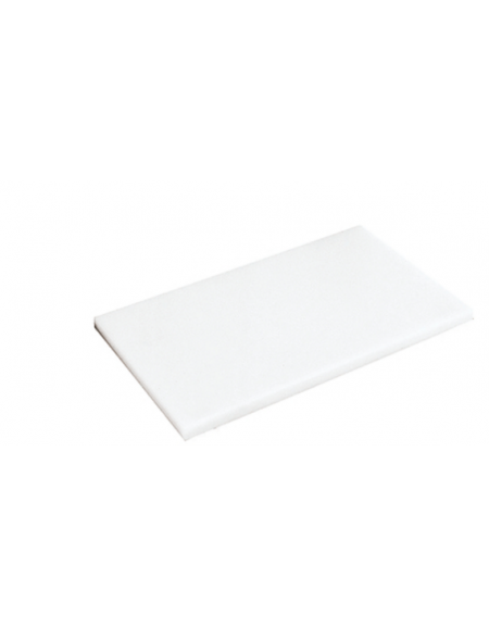 Tagliere HD in polietilene -  colore bianco -  cm 50x30x2h