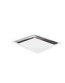 Vassoio GN 1/2 in acciaio inox - cm 53x32,5