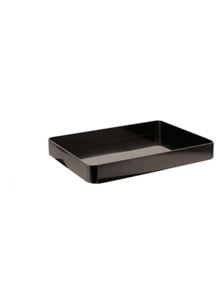 Vetrina refrigerata in acciaio inox, san - colore nero - cm 43,5x32,5x6h