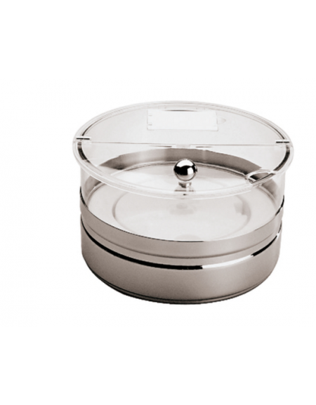 Ciotola refrigerata in acciaio inox - diametro cm 22 - altezza cm 14 -  capacità lt 2,5 