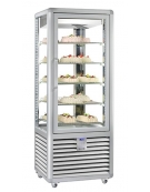 Vetrina esposizione pasticceria/gelateria no-frost cm.90x62x186h