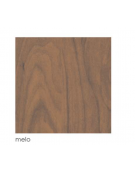 Anta mobile medio reversibile in legno senza serratura - cm 45x1,8x154h