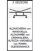 SPC 3 SEZ ALZASCH c/MANOV, ALZAG c/CREM, H VAR.LE c/POMPA OLEOD