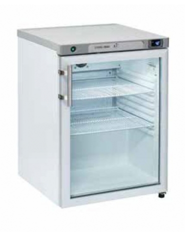 ARMADIO FRIGORIFERO SOTTOBANCO 1 PORTA CM 60X58X85,5H - ESTERNO INOX