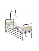 Letto a tre regolazioni tramite dispositivi a vite con maniglie snodate - cm 206x89x90h