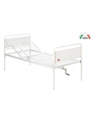 Letto degenza ospedaliera con schienale regolabile a 1 snodo - cm 206 x 89 x h 90