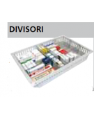 Divisorio per cassetti ISO - mm 600x100h