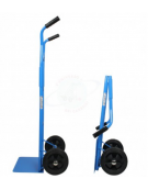 Carrello pieghevole "baby"  Carrello richiudibile - 2 ruote gommate Ø cm 20 - cm 45x51x110h