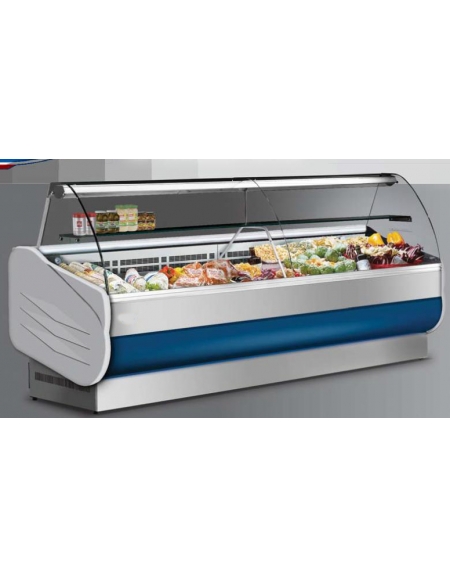 Banco salumeria refrigerato-Lunghezza cm. 152