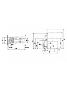 Sollevatore elettrico alzata cm 160 a spinta manuale - portata  kg 1500 - alzata cm 160