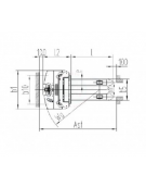 Sollevatore timonato Semovente elettrico alzata cm 290, con pedana - portata Kg 1.200