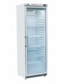 Armadio refrigerato bianco porta con doppio vetro di sicurezza temperato, con interno in ABS - 600x625x1875h