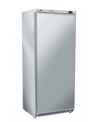 Armadio refrigerato inox con interno in ABS - refrigerazione con ventola di assistenza - 775x720x1990h