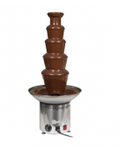 Fontana per il cioccolato professionale - capacità 8 kg. - cm diam. 29x80h