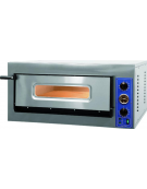 Forno piazza in acciaio inox a camera singola - 7200 W - mm  L900xP1020xH420