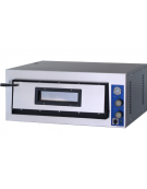 Forno piazza in acciaio inox a camera singola - 6000 W - mm  L1010xP850xH420