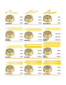 Trafila in bronzo per Fusilli 10 mm per macchina DN30119