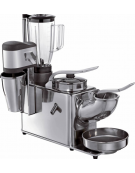 Gruppo multiplo tritaghiaccio, spremiagrumi, frullatore, mixer - predisposto per servizio continuo - mm 480x345x530h