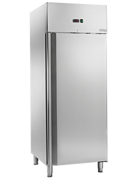 Armadio Congelatore refrigerato in acciaio inox - Temp -18° -22° - Lt 650 - cm 74 x 83 x 201 h