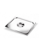 COPERCHIO GN 1/4 GASTRONORM ACCIAIO INOX 18/10 AISI 304 - mm 265x162