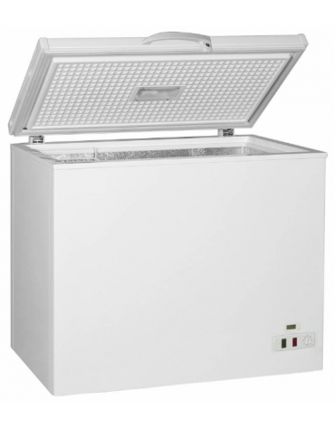 Congelatore a pozzetto, capacità 283 litri classe A+, temperatura + 8° C/ - 18° C - mm 1035x750x850h