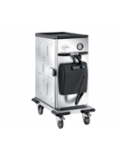 Carrello thermobox riscaldato in acciaio inox 18/10 AISI 304 - cm 48,5x80,5x98h