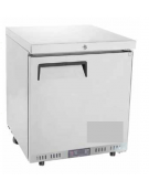 Armadio refrigerato mini in acciaio inox - 1 porta - 145 litri - +2°C/+8°C - mm 605x661x815h