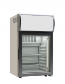 Frigo sopra banco statico per bevande con agitatore di aria - capacità 94 Lt - temperatura 0°C/+10°C - mm 490x546x840h