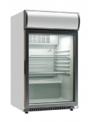 Frigo sopra banco statico per bevande con agitatore di aria - capacità 162 Lt - temperatura 0°C/+10°C - mm 595x676x975h